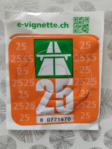 Vignette suisse 2025