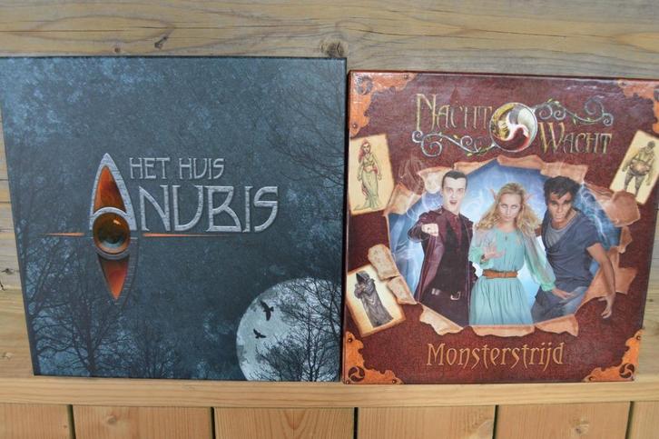 Gezelschapsspelletjes, Het huis Anubis, De nachtwacht, Hobby en Vrije tijd, Gezelschapsspellen | Bordspellen, Zo goed als nieuw