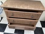 op te knappen ladekast, Huis en Inrichting, Kasten | Ladekasten, Ophalen, Gebruikt, 50 tot 100 cm, 3 of 4 laden