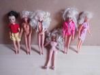 zes oude barbie poppen, Utilisé, Enlèvement ou Envoi, Poupée