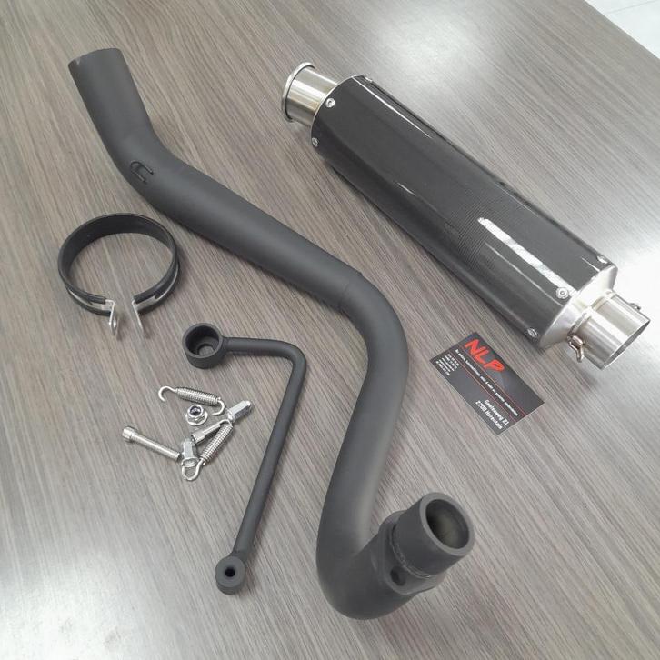 Kepspeed Full Black Uitlaat, Fietsen en Brommers, Brommeronderdelen | Algemeen, Nieuw, Uitlaat, Ophalen