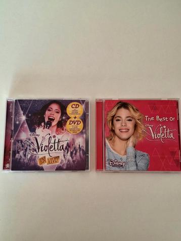 Violetta 2 cd's + DVD beschikbaar voor biedingen