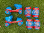Rolschaatsen spiderman met bescherming, Kinderen en Baby's, Ophalen, Verstelbaar, Zo goed als nieuw, Kinderen