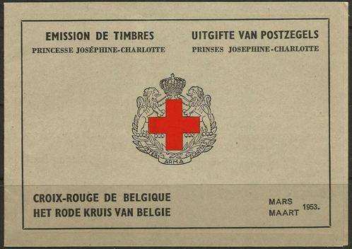 1953 Rode Kruis Josephine-Charlotte OBP 914A**, Timbres & Monnaies, Timbres | Europe | Belgique, Non oblitéré, Gomme originale