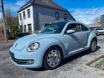 Volkswagen Beetle 1.2 TSI,Airco,Cuir,Gps,Pano,Cruise,Radar,., Autos, Volkswagen, 5 places, Carnet d'entretien, Cuir, Bleu