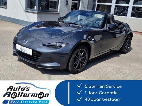 Mazda MX-5 1.5i Skyactiv-G Skycruise LEDER * LED * GPS * BOS, Auto's, Mazda, Bedrijf, Te koop, MX-5, ABS, Airbags, Airconditioning