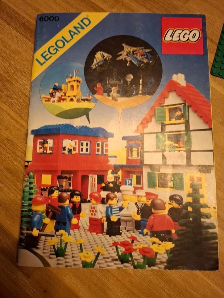 LEGO LEGOLAND IDEE BOEK 6000 + HUISJE + GARAGE + WAGEN, Kinderen en Baby's, Speelgoed | Duplo en Lego, Gebruikt, Lego, Complete set