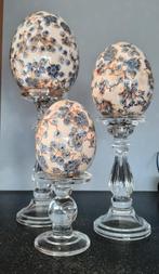 Paasdecoratie : set van 3 grote eieren, Enlèvement ou Envoi, Neuf