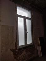 Fenêtre PVC Deceuninck salle de bain 117x218cm, Comme neuf, Enlèvement, Fenêtre de façade ou Vitre, 160 cm ou plus