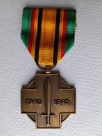 Medaille 40 - 45, Verzamelen, Ophalen of Verzenden, Landmacht, Lintje, Medaille of Wings