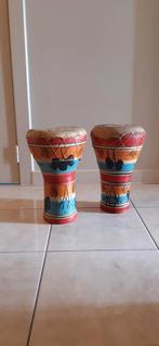 Djembe/tam tam/percussie  2 stuks, Ophalen, Gebruikt