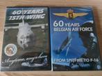 Lot de 2 DVD sur la force aérienne belge, Collections, Objets militaires | Général, Autres types, Armée de l'air, Enlèvement ou Envoi