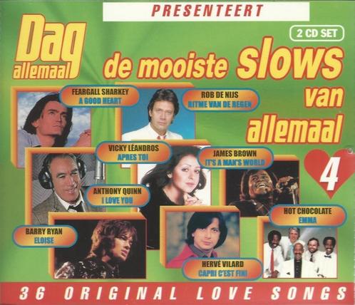 2CD-BOX * DE MOOISTE SLOWS VAN ALLEMAAL - Vol. 4, CD & DVD, CD | Néerlandophone, Utilisé, Enlèvement ou Envoi