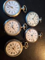 Lot van 5 lopende zakhorloges, Verzenden