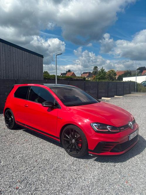 VW GOLF GTI CLUBSPORT - DSG, Auto's, Volkswagen, Particulier, Golf, Benzine, Euro 6, 3 deurs, Automaat, Rood, Leder, Voorwielaandrijving