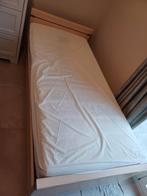 Eenpersoon bed in perfecte staat met matras, Huis en Inrichting, Slaapkamer | Bedden, 90 cm, Modern, Eenpersoons, Bruin