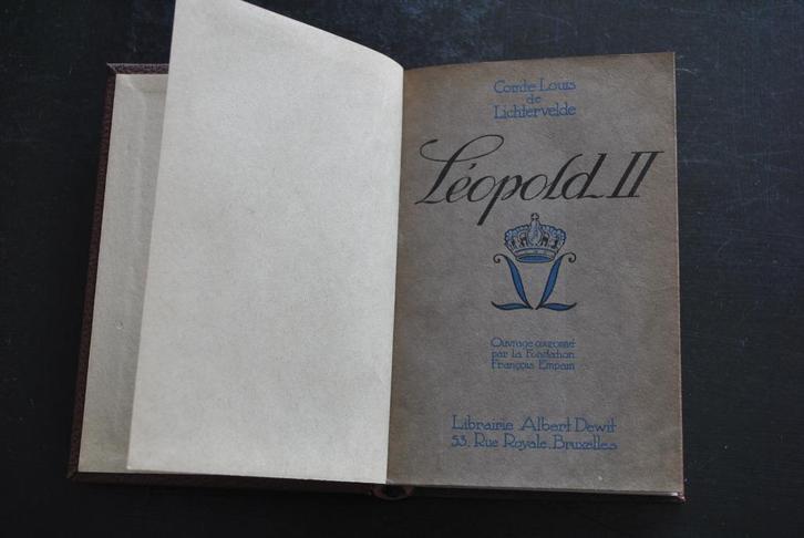 Comte LOUIS DE LICHTERVELDE LEOPOLD II 1926 afrique congo, Boeken, Geschiedenis | Nationaal, Gelezen, 19e eeuw, Ophalen of Verzenden