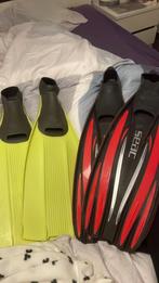 Zwemvliezen mt 40/41 en 42/43, Watersport en Boten, Ophalen, Zo goed als nieuw, Zwem- of Duikvliezen