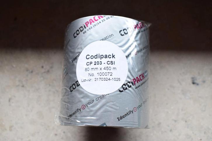 300 rollen thermal transfer ribbon voor barcode printer, Computers en Software, Printerbenodigdheden, Nieuw, Printertape, Ophalen