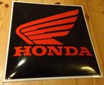 Honda emaille bord motor reclame decoratie borden mancave, Comme neuf, Enlèvement ou Envoi, Panneau publicitaire