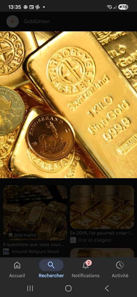 Collectionneur reprend or et argent, Postzegels en Munten, Edelmetalen en Baren, Goud