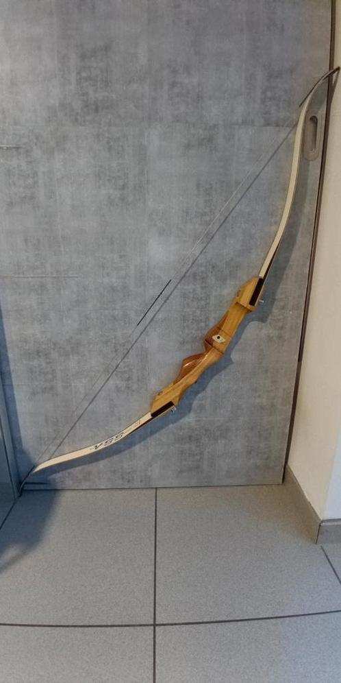 recurve 62" 26# LH, Sport en Fitness, Handboogschieten, Gebruikt, Pijlen, Ophalen of Verzenden