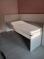 Lit simple IKEA Flaxa, Maison & Meubles, Chambre à coucher | Lits, 90 cm, Comme neuf, Enlèvement, 200 cm