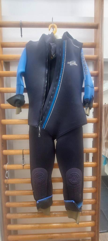 Duikpak Camaro 7mm met overvest maat 54, Watersport en Boten, Duiken, Gebruikt, Duikpak, Ophalen