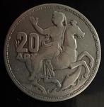 Zilveren 20 drachmas 1960, Ophalen of Verzenden, Zilver