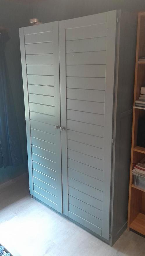 Kleerkast + bed met lattoflex, Huis en Inrichting, Slaapkamer | Bedden, Gebruikt, Ophalen