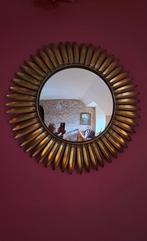 Vintage zonnespiegel - Deknudt - Mid century, Ophalen of Verzenden, Rond, 50 tot 100 cm, Minder dan 100 cm
