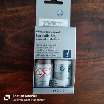 Autolak stift VW tofee braun Metaliek beschikbaar voor biedingen