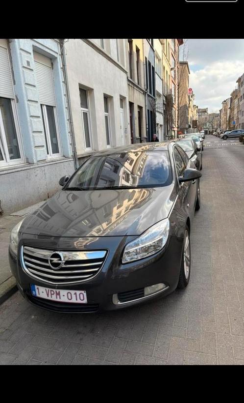 Opel Insignia 2009, Auto's, Opel, Particulier, Insignia, Diesel, Euro 5, 5 deurs, Handgeschakeld, Zilver of Grijs, Zwart, Leder