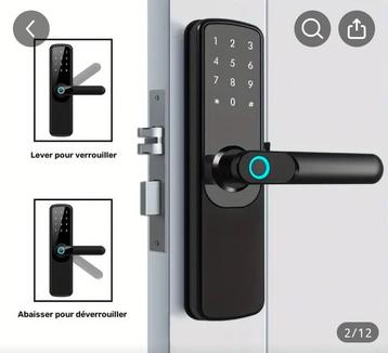 Serrure intelligente avec contrôle beschikbaar voor biedingen