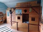 Chambre enfant - lit cabane - lit enfant, Ophalen, Gebruikt, Hoogslaper of Stapelbed