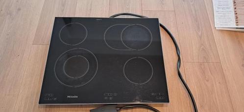 Taques vitrocéramiques MIELE, Elektronische apparatuur, Kookplaten, Gebruikt, Keramisch, 4 kookzones, Ophalen