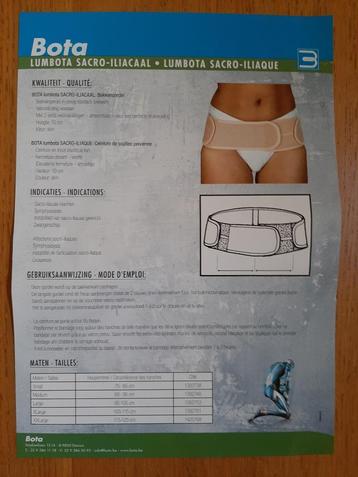 Bekkengordel - XL - kleur skin beschikbaar voor biedingen