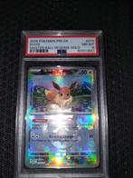 Eevee #074 Prismatic evolutions master ball PSA 8, Hobby en Vrije tijd, Ophalen of Verzenden, Nieuw