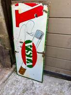 Plaque émaillée vis emaille bord, Collections, Enlèvement ou Envoi