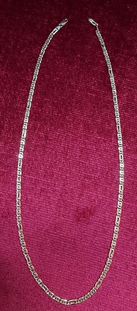 Halsketting 18k goud. Collier en or 18 k, Antiek en Kunst, Antiek | Zilver en Goud, Goud