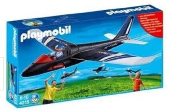 playmobil zweefvliegtuig JET-TEAM 4215 collectors item 2009