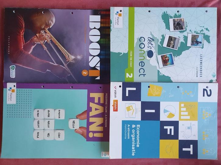 Leerboeken : 2de & 1ste middelbaar (Prijs overeen te komen), Boeken, Schoolboeken, Zo goed als nieuw, ASO, Ophalen