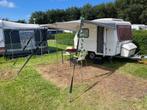 Caravan Predom N126 + luifel, Caravans en Kamperen, Caravans, Tot en met 2, Particulier, Predom, Disselslot