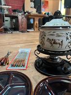 Fondueset, Enlèvement, Comme neuf, Brûleur, Service à fondue