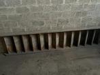 Escalier droit en bois 15 marches.  71 cm de large, Utilisé, Escalier