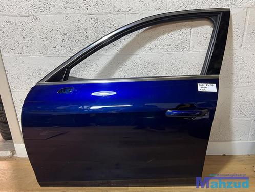 AUDI A4 B9 AVANT blauw links voor deur portier 2020-2024, Auto-onderdelen, Carrosserie, Deur, Audi, Gebruikt, Ophalen of Verzenden