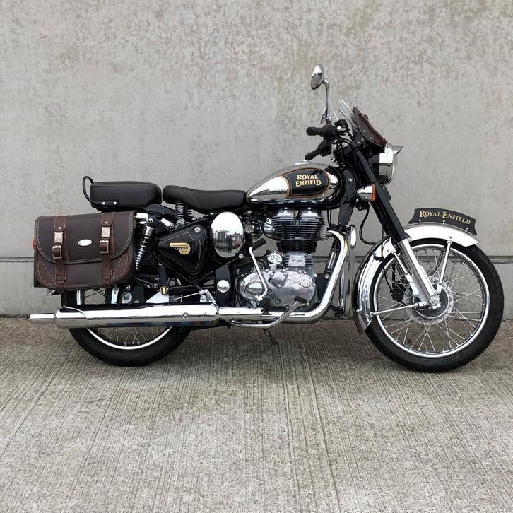 Royal Enfield 500, Motoren, Motoren | Royal Enfield, Bedrijf, Toermotor, 12 t/m 35 kW, Minimaal motorrijbewijs A2, 2 cilinders