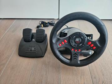 Racing stuurwiel en pedalen PS3, Xbox One, Switch, Pc beschikbaar voor biedingen