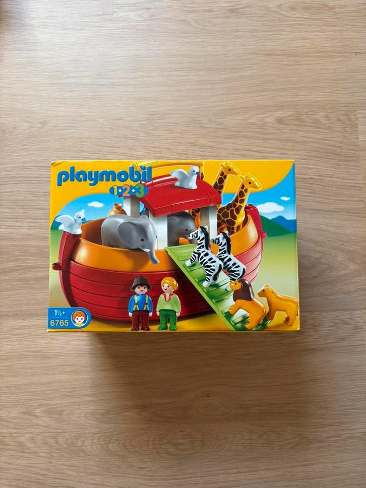 Playmobil 1.2.3 - Meeneem Ark van Noach, Verzamelen, Speelgoed, Zo goed als nieuw, Ophalen