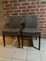 Houten eetkamerstoelen, Huis en Inrichting, Stoelen, Ophalen, Gebruikt, Bruin, Klassiek